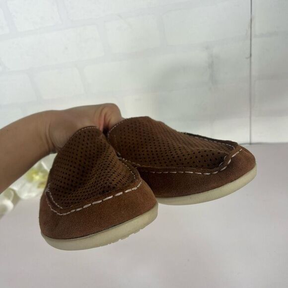 Olukai womens Loafers size 9 Brown Leather - Picture 13 of 15